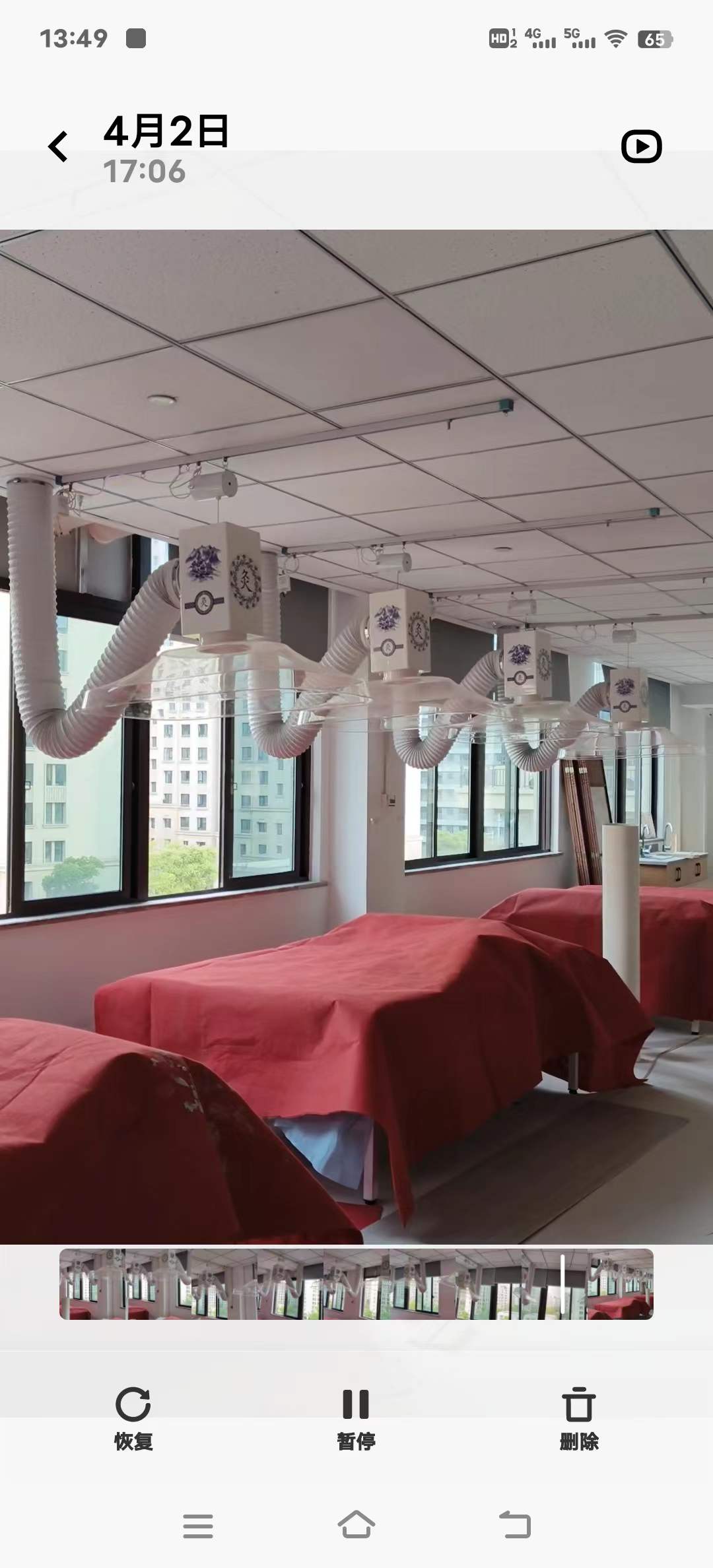 溫州市中醫院（華仔艾灸排煙系統）安裝完工